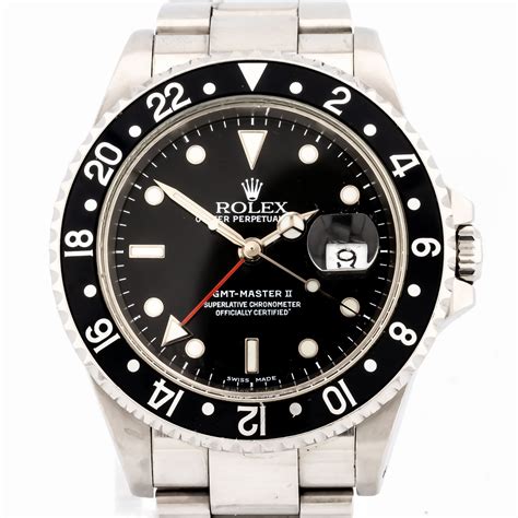 lunetta rolex nera 16710|rolex gmt master ii.